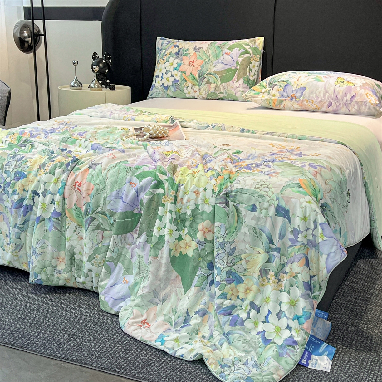 91家纺网 家纺一手货源 找家纺 （总）小禹仔家纺 2026新款氨纶凉感印花夏被