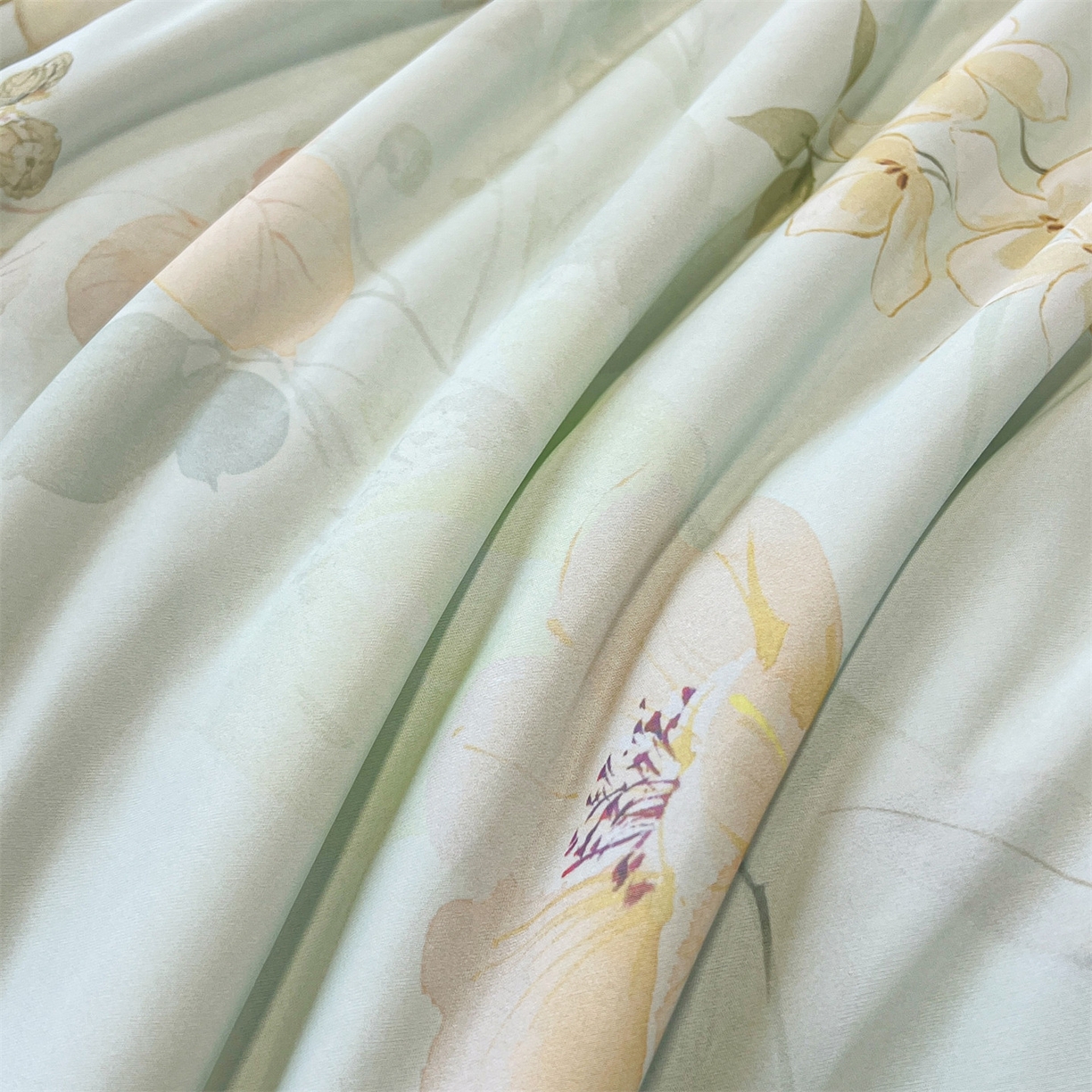 91家纺网 家纺一手货源 找家纺 小禹仔家纺 2026新款氨纶凉感印花夏被 晴川