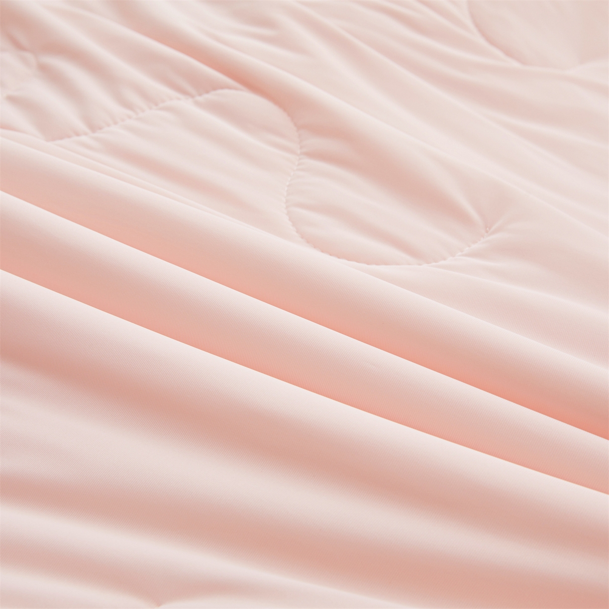 91家纺网 家纺一手货源 找家纺 小禹仔家纺 2026新款氨纶凉感印花夏被 冰感粉