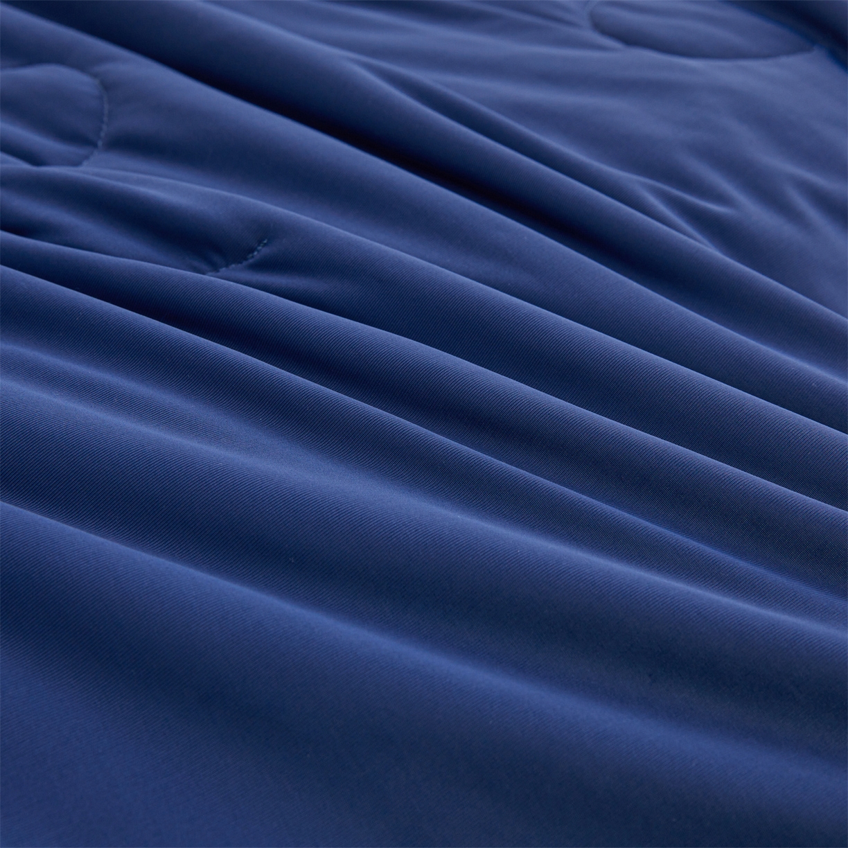 91家纺网 家纺一手货源 找家纺 小禹仔家纺 2026新款氨纶凉感印花夏被 藏青拼天空蓝