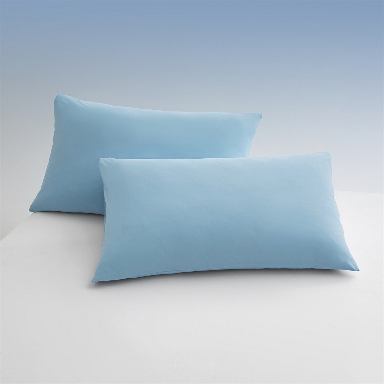 91家纺网 家纺一手货源 找家纺 小禹仔家纺 2026新款氨纶凉感印花夏被 天空蓝