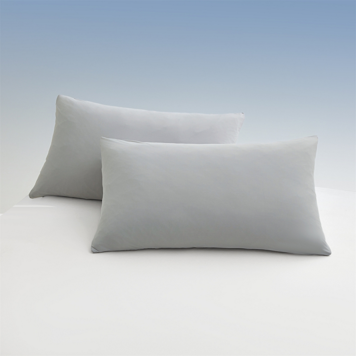 91家纺网 家纺一手货源 找家纺 小禹仔家纺 2026新款氨纶凉感印花夏被 烟云灰拼浅灰