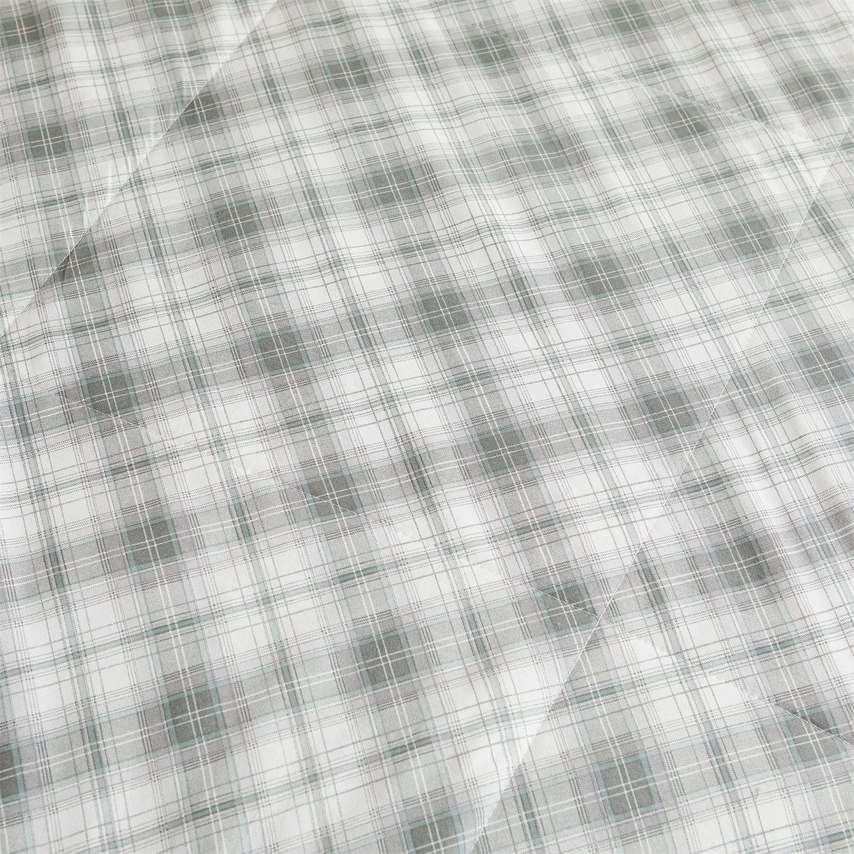 91家纺网 家纺一手货源 找家纺 梵蒂莎 【地板价】2026新品水洗棉新疆棉花夏被无印风夏被格子空调被被子被芯（需要买家秀，加微信） 艾琳-灰