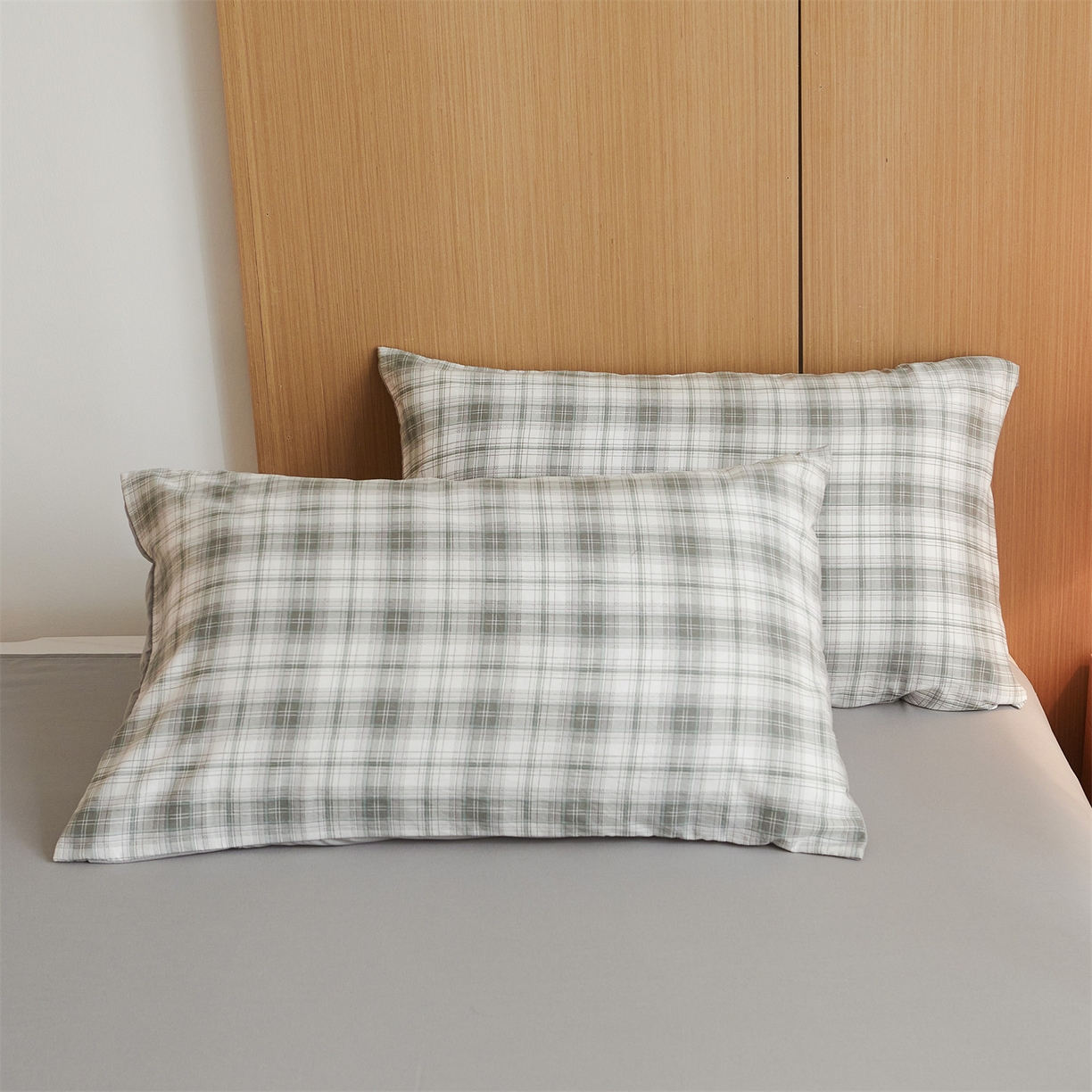 91家纺网 家纺一手货源 找家纺 梵蒂莎 【地板价】2026新品水洗棉新疆棉花夏被无印风夏被格子空调被被子被芯（需要买家秀，加微信） 艾琳-灰