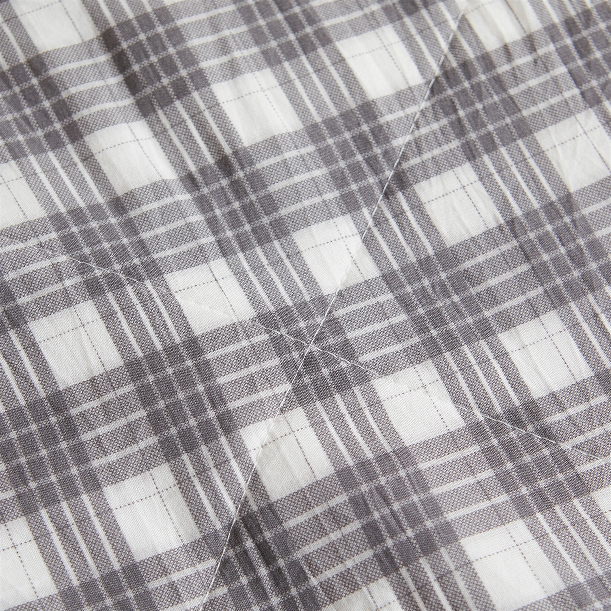 91家纺网 家纺一手货源 找家纺 梵蒂莎 【地板价】2026新品水洗棉新疆棉花夏被无印风夏被格子空调被被子被芯（需要买家秀，加微信） 澳白-灰