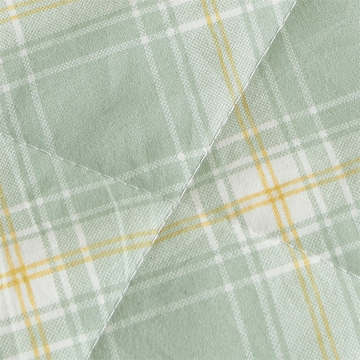 91家纺网 家纺一手货源 找家纺 梵蒂莎 【地板价】2026新品水洗棉新疆棉花夏被无印风夏被格子空调被被子被芯（需要买家秀，加微信） 里约-绿