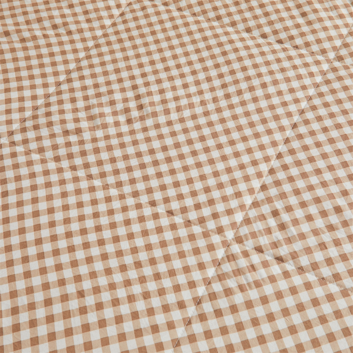 91家纺网 家纺一手货源 找家纺 梵蒂莎 【地板价】2026新品水洗棉新疆棉花夏被无印风夏被格子空调被被子被芯（需要买家秀，加微信） 浅米小格