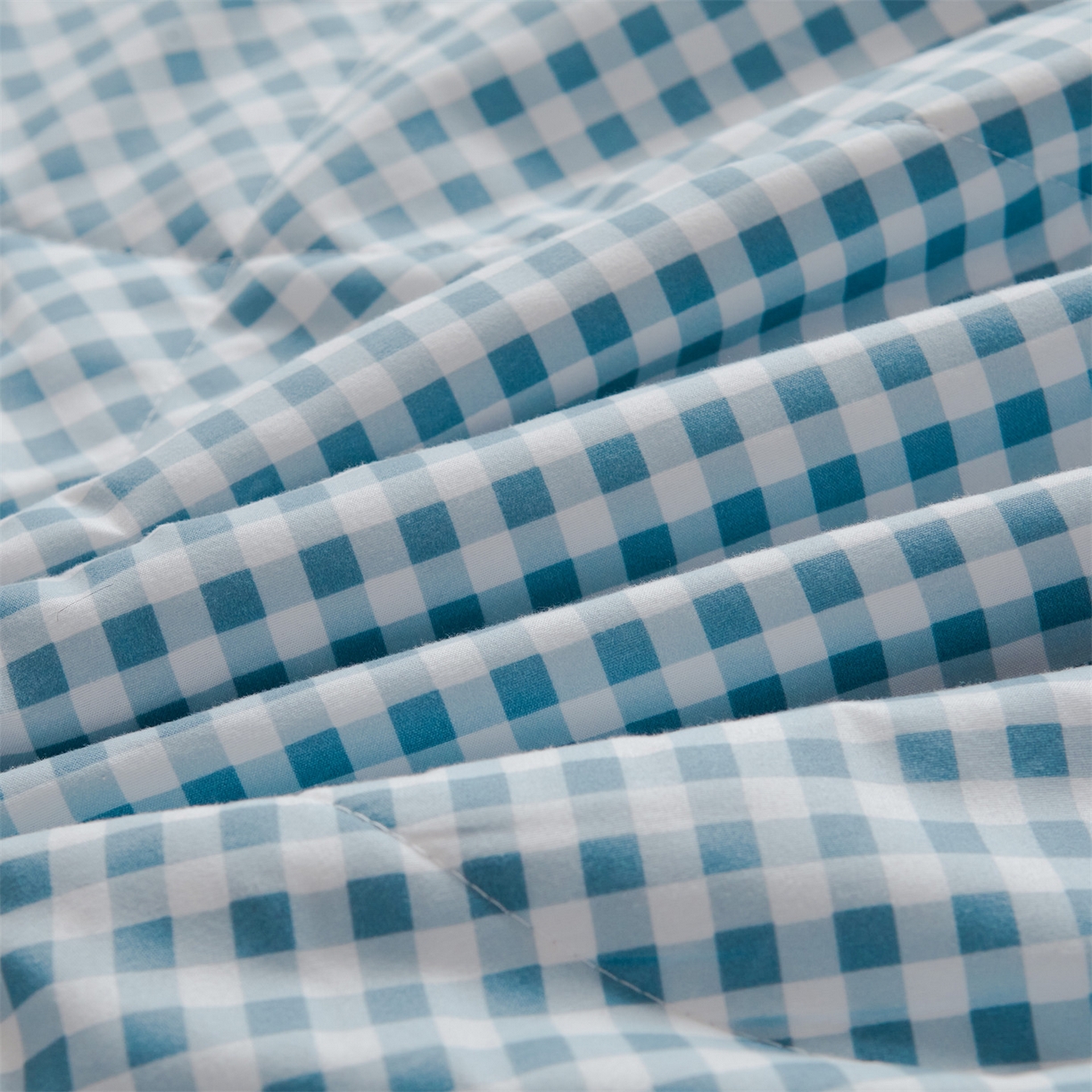 91家纺网 家纺一手货源 找家纺 梵蒂莎 【地板价】2026新品水洗棉新疆棉花夏被无印风夏被格子空调被被子被芯（需要买家秀，加微信） 水兰小格