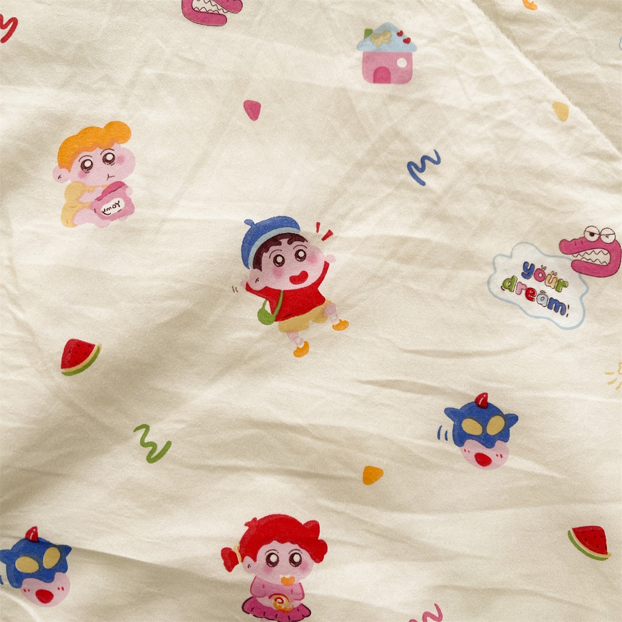 91家纺网 家纺一手货源 找家纺 梵蒂莎 【地板价】2026新品水洗棉新疆棉花夏被印花夏被格子小清新空调被被子被芯（需要买家秀，加微信） 小新控