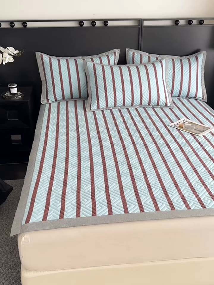 91家纺网 家纺一手货源 找家纺 （总）慕尚家纺 2026新款百百棉全棉纯棉床席老粗布凉席席子