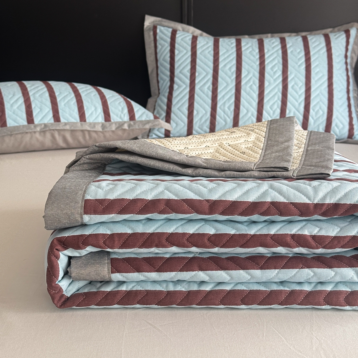 91家纺网 家纺一手货源 找家纺 （总）慕尚家纺 2026新款百百棉全棉纯棉床席老粗布凉席席子