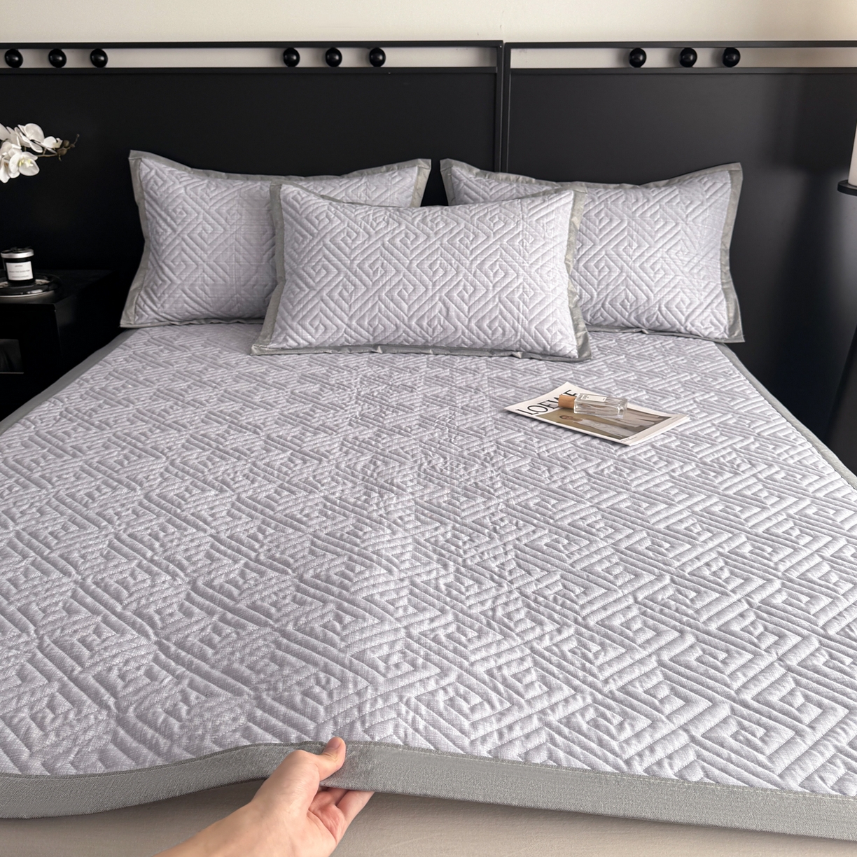 91家纺网 家纺一手货源 找家纺 （总）慕尚家纺 2026新款百百棉全棉纯棉床席老粗布凉席席子