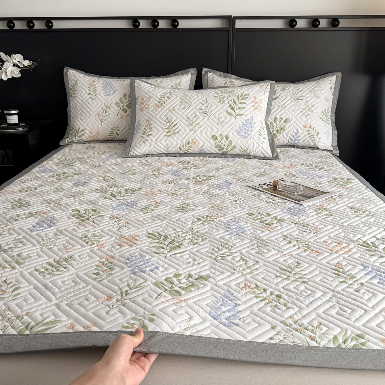 91家纺网 家纺一手货源 找家纺 （总）慕尚家纺 2026新款百百棉全棉纯棉床席老粗布凉席席子