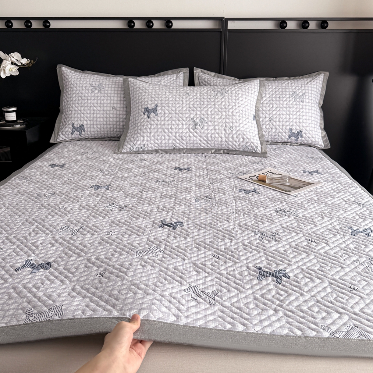 91家纺网 家纺一手货源 找家纺 （总）慕尚家纺 2026新款百百棉全棉纯棉床席老粗布凉席席子