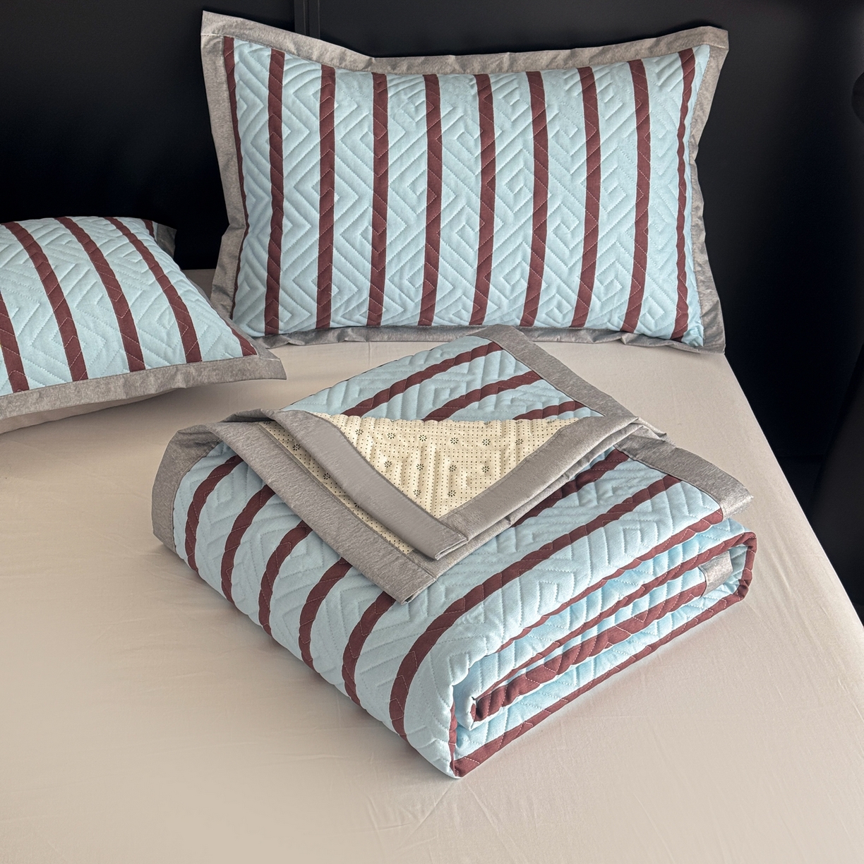 91家纺网 家纺一手货源 找家纺 慕尚家纺 2026新款百百棉全棉纯棉床席老粗布凉席席子 格律