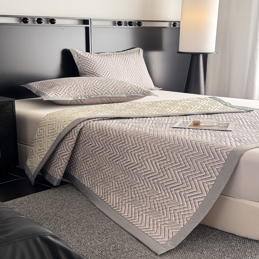 91家纺网 家纺一手货源 找家纺 慕尚家纺 2026新款百百棉全棉纯棉床席老粗布凉席席子 简约