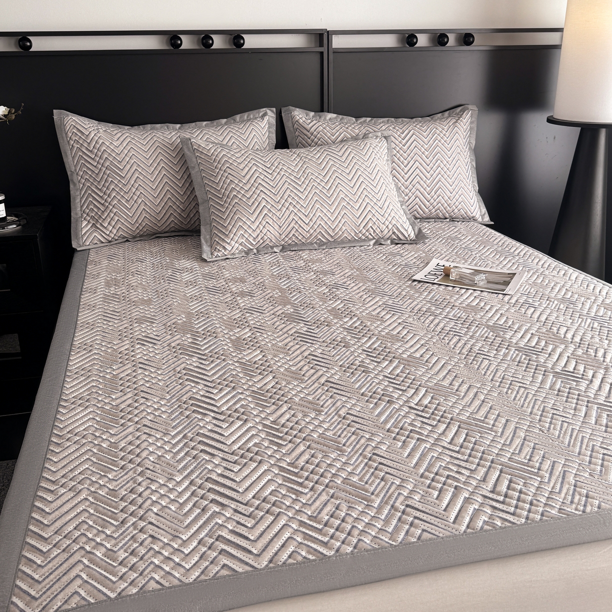 91家纺网 家纺一手货源 找家纺 慕尚家纺 2026新款百百棉全棉纯棉床席老粗布凉席席子 简约