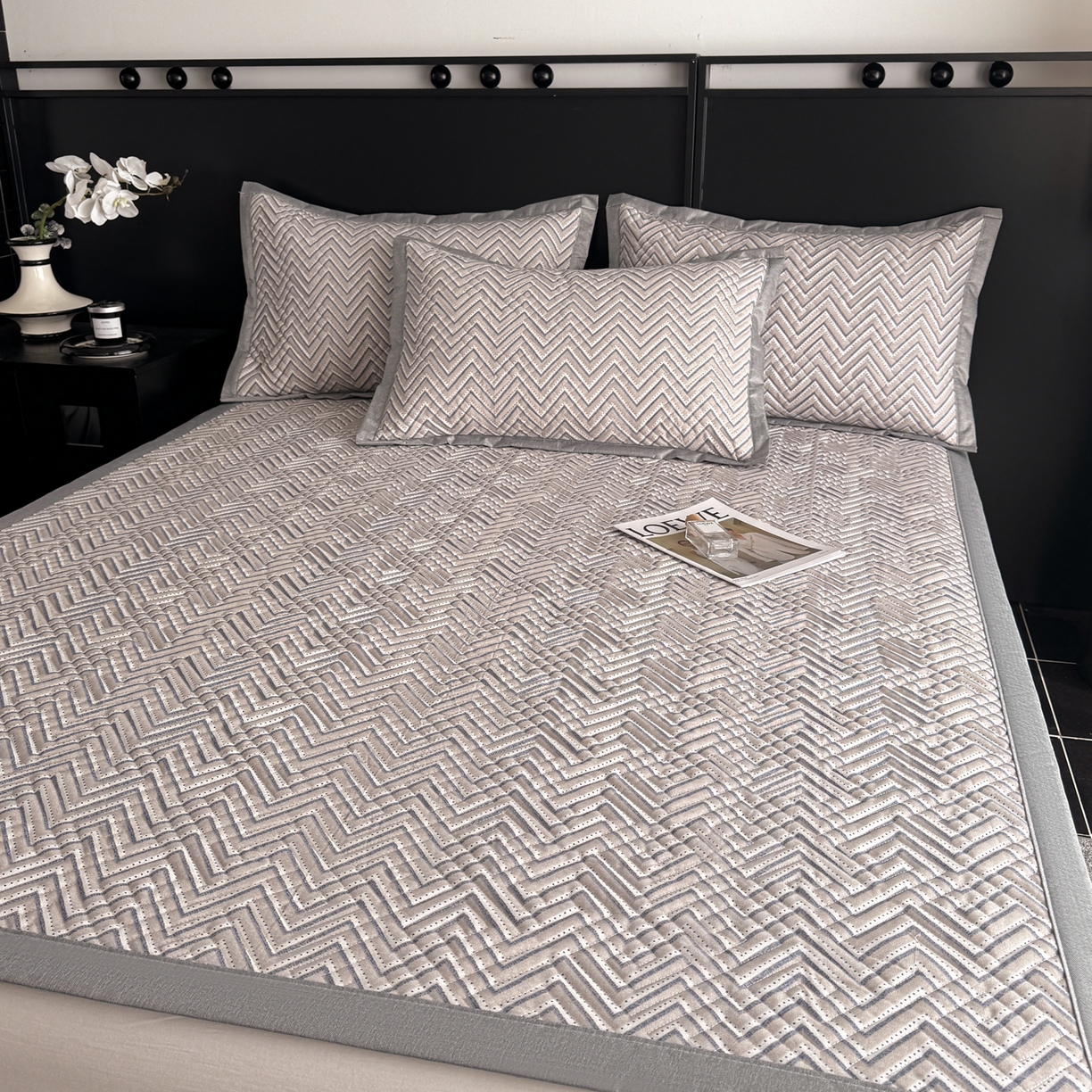 91家纺网 家纺一手货源 找家纺 慕尚家纺 2026新款百百棉全棉纯棉床席老粗布凉席席子 简约