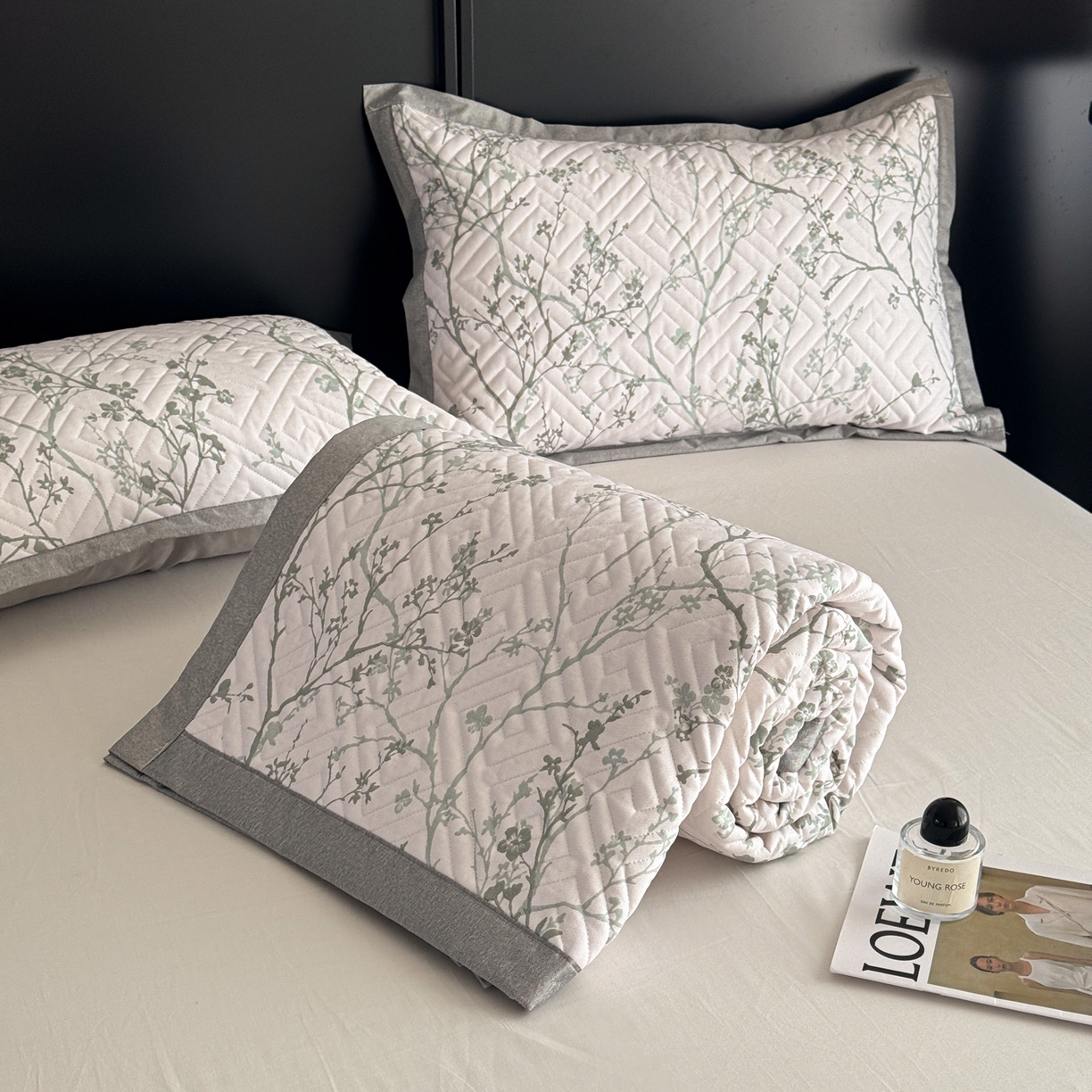 91家纺网 家纺一手货源 找家纺 慕尚家纺 2026新款百百棉全棉纯棉床席老粗布凉席席子 九枝里