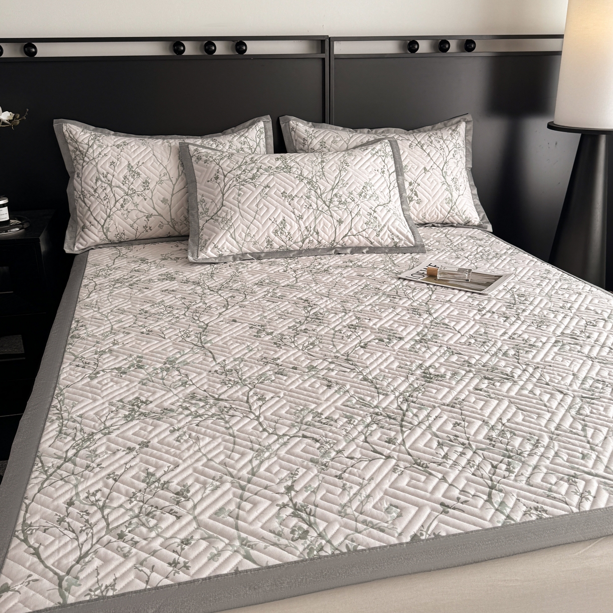 91家纺网 家纺一手货源 找家纺 慕尚家纺 2026新款百百棉全棉纯棉床席老粗布凉席席子 九枝里