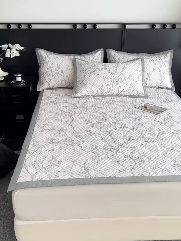 91家纺网 家纺一手货源 找家纺 慕尚家纺 2026新款百百棉全棉纯棉床席老粗布凉席席子 九枝里