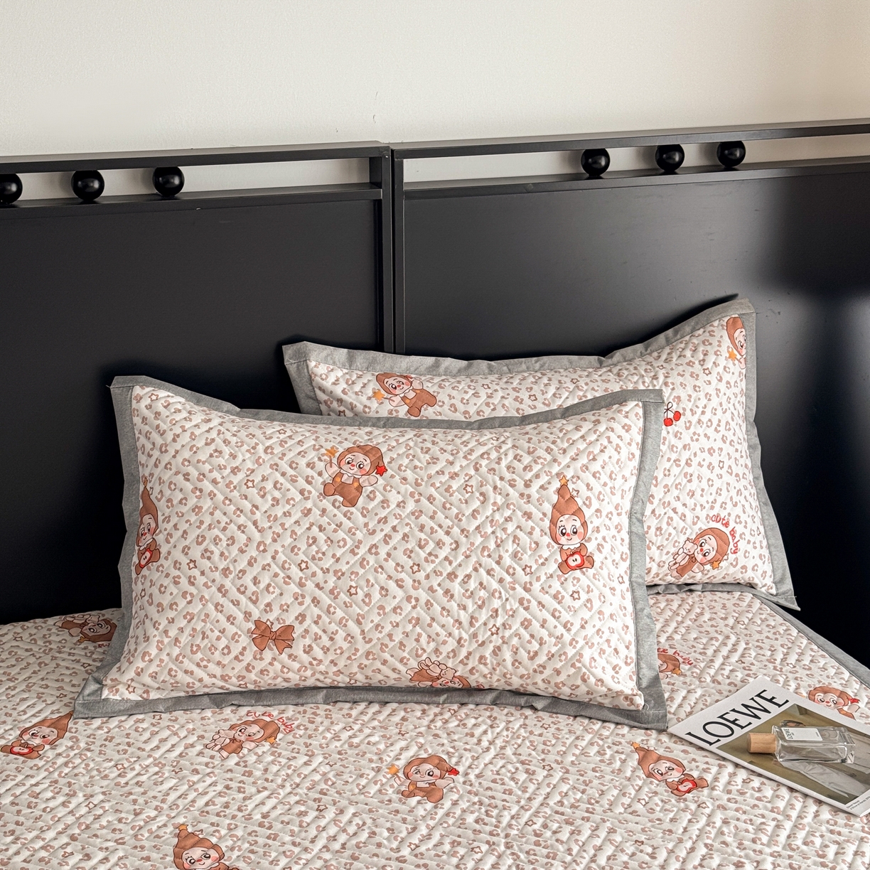 91家纺网 家纺一手货源 找家纺 慕尚家纺 2026新款百百棉全棉纯棉床席老粗布凉席席子 开心凯莉