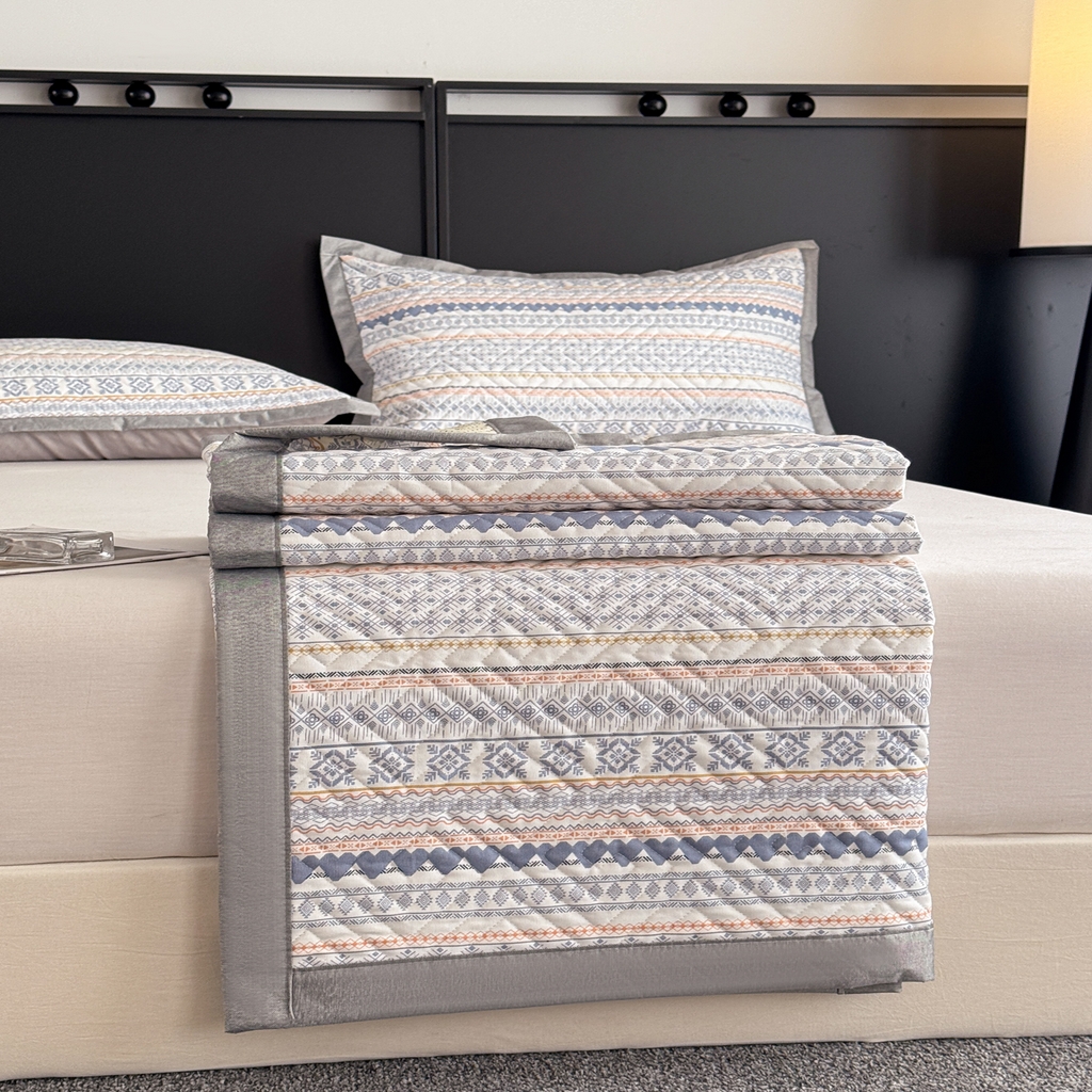 91家纺网 家纺一手货源 找家纺 慕尚家纺 2026新款百百棉全棉纯棉床席老粗布凉席席子 拉蒙爱心