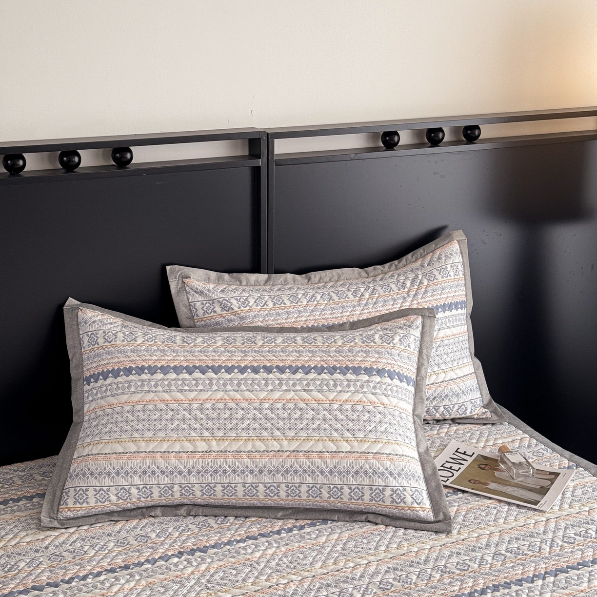 91家纺网 家纺一手货源 找家纺 慕尚家纺 2026新款百百棉全棉纯棉床席老粗布凉席席子 拉蒙爱心