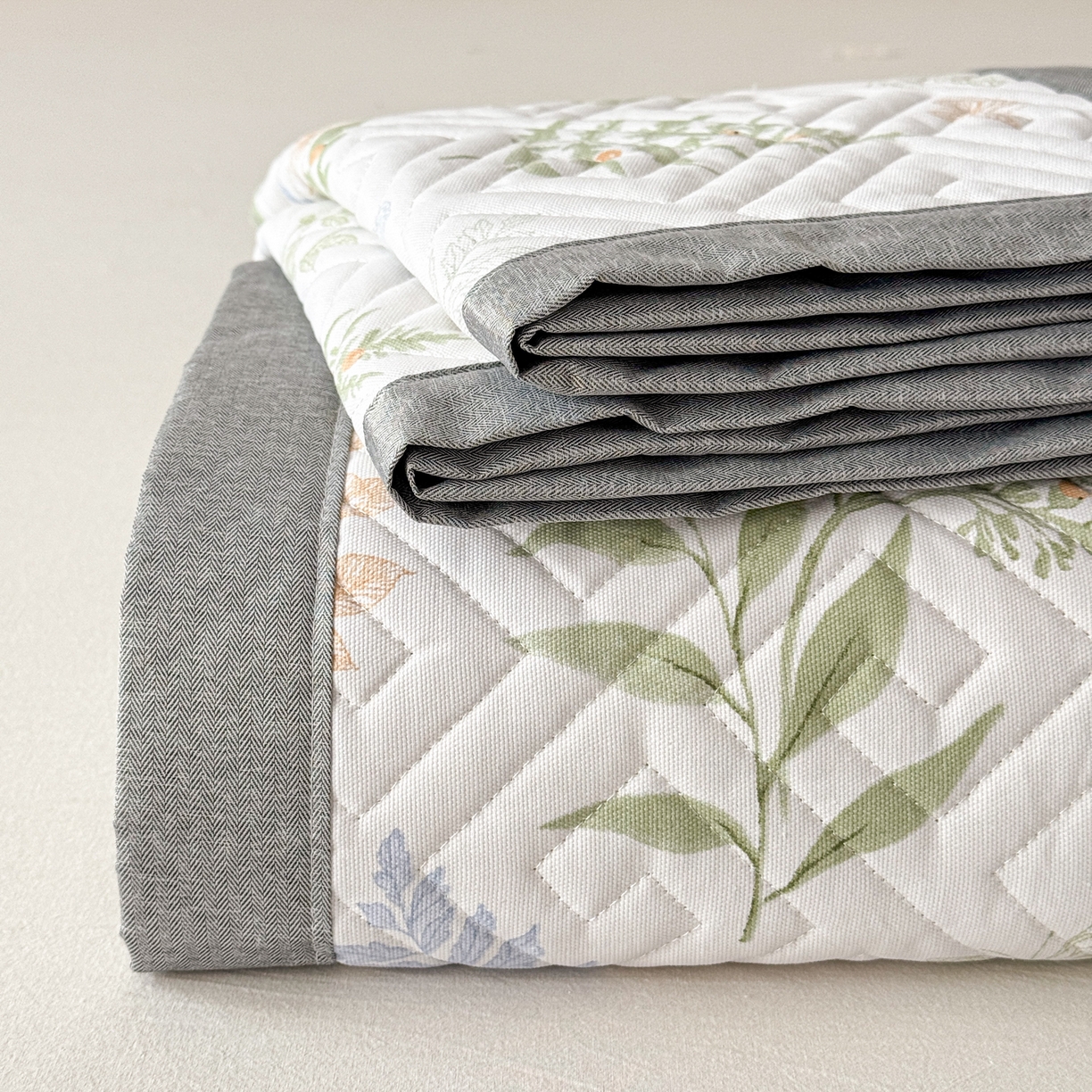 91家纺网 家纺一手货源 找家纺 慕尚家纺 2026新款百百棉全棉纯棉床席老粗布凉席席子 墨羽