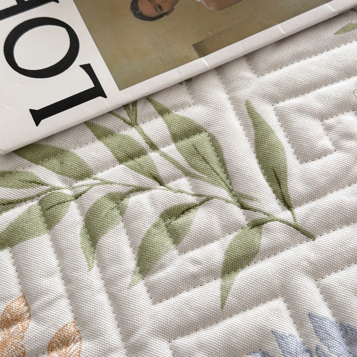 91家纺网 家纺一手货源 找家纺 慕尚家纺 2026新款百百棉全棉纯棉床席老粗布凉席席子 墨羽