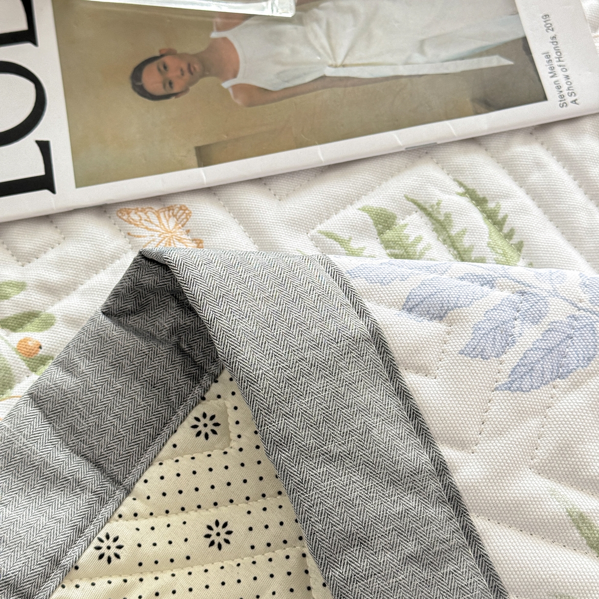 91家纺网 家纺一手货源 找家纺 慕尚家纺 2026新款百百棉全棉纯棉床席老粗布凉席席子 墨羽