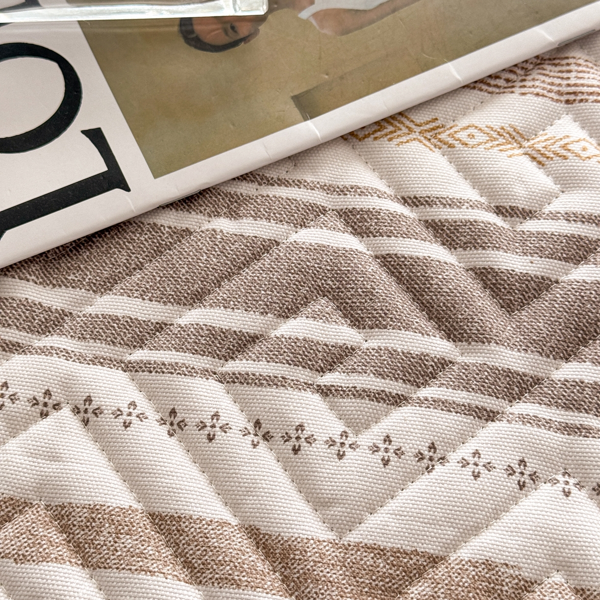 91家纺网 家纺一手货源 找家纺 慕尚家纺 2026新款百百棉全棉纯棉床席老粗布凉席席子 浅亦