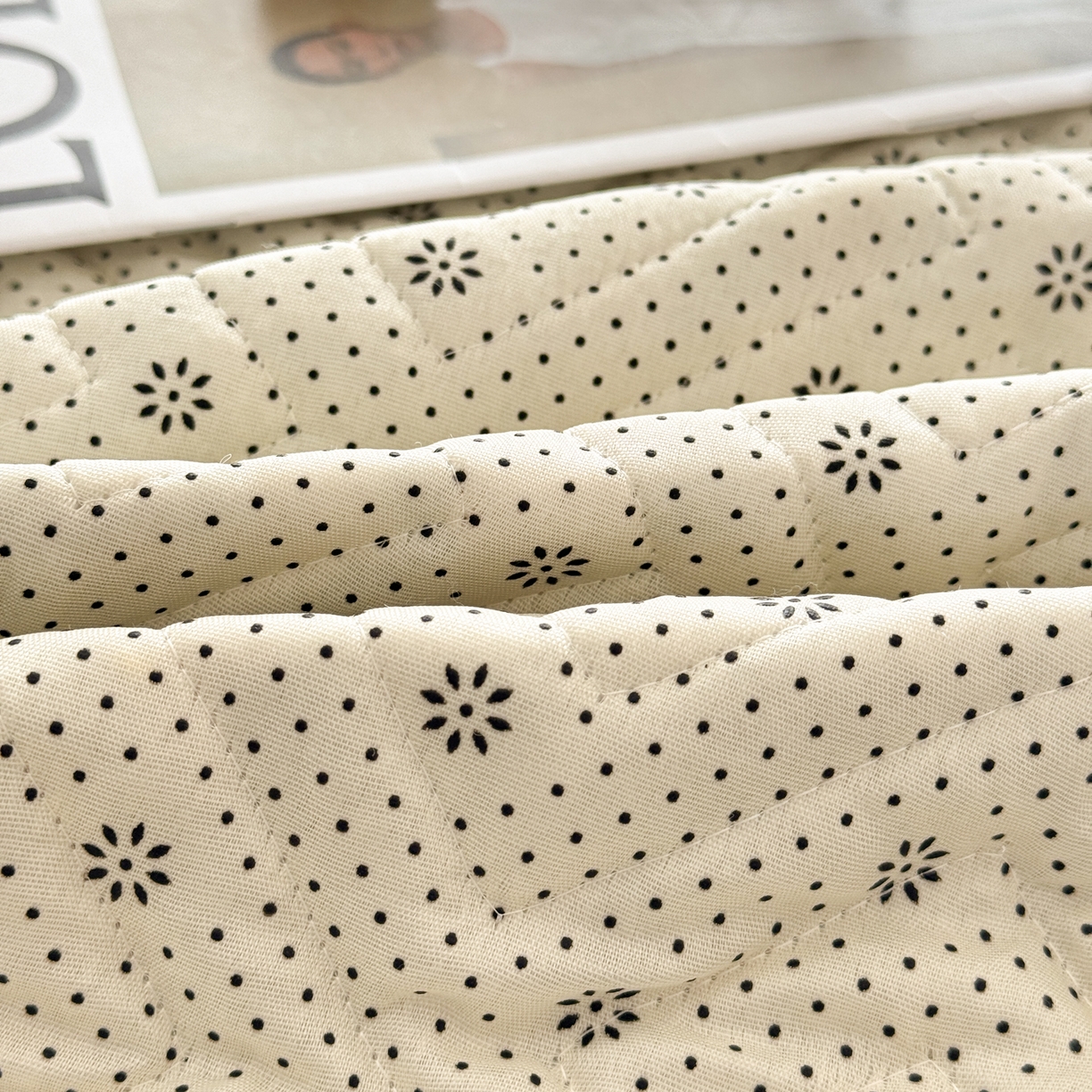 91家纺网 家纺一手货源 找家纺 慕尚家纺 2026新款百百棉全棉纯棉床席老粗布凉席席子 竖条简希