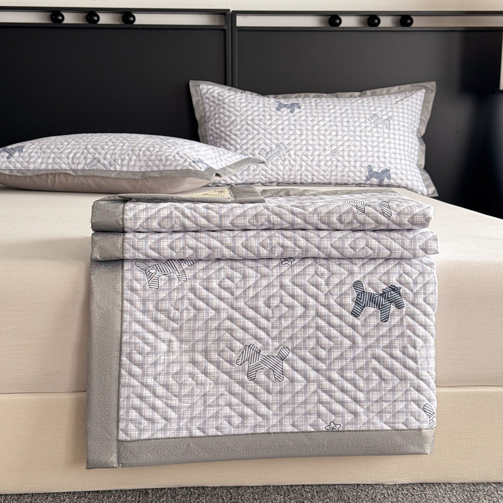 91家纺网 家纺一手货源 找家纺 慕尚家纺 2026新款百百棉全棉纯棉床席老粗布凉席席子 小斑马