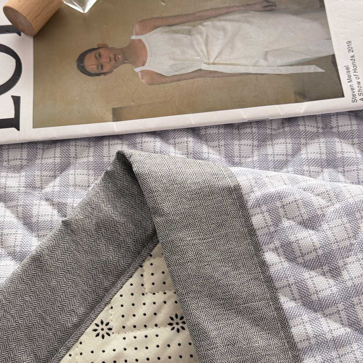 91家纺网 家纺一手货源 找家纺 慕尚家纺 2026新款百百棉全棉纯棉床席老粗布凉席席子 小斑马