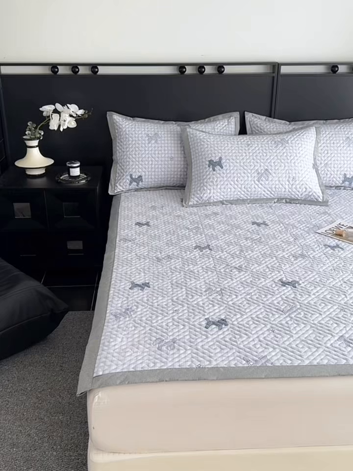 91家纺网 家纺一手货源 找家纺 慕尚家纺 2026新款百百棉全棉纯棉床席老粗布凉席席子 小斑马