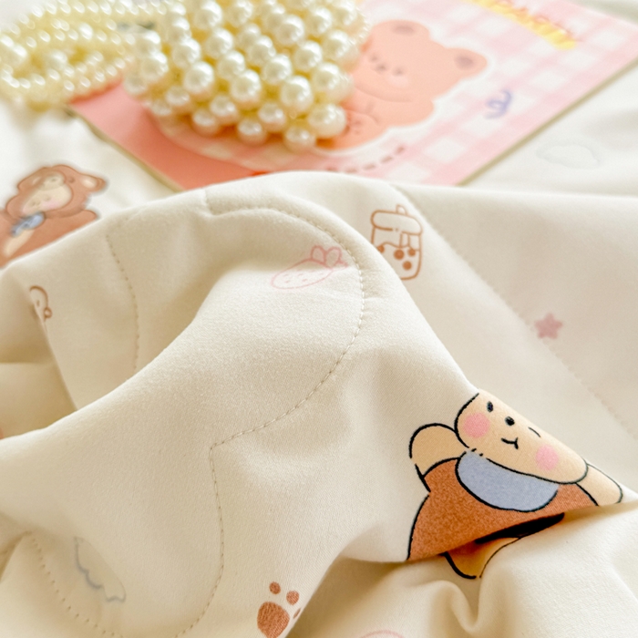 91家纺网 家纺一手货源 找家纺 （总）慕尚家纺 2026新款水洗棉可爱小清新夏被空调被夏凉被