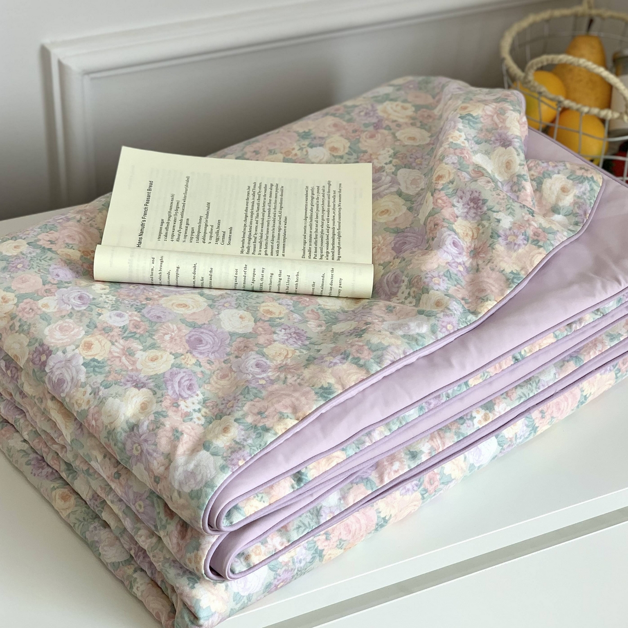 源启生活 2026新品冰纱被 被子被芯 繁花