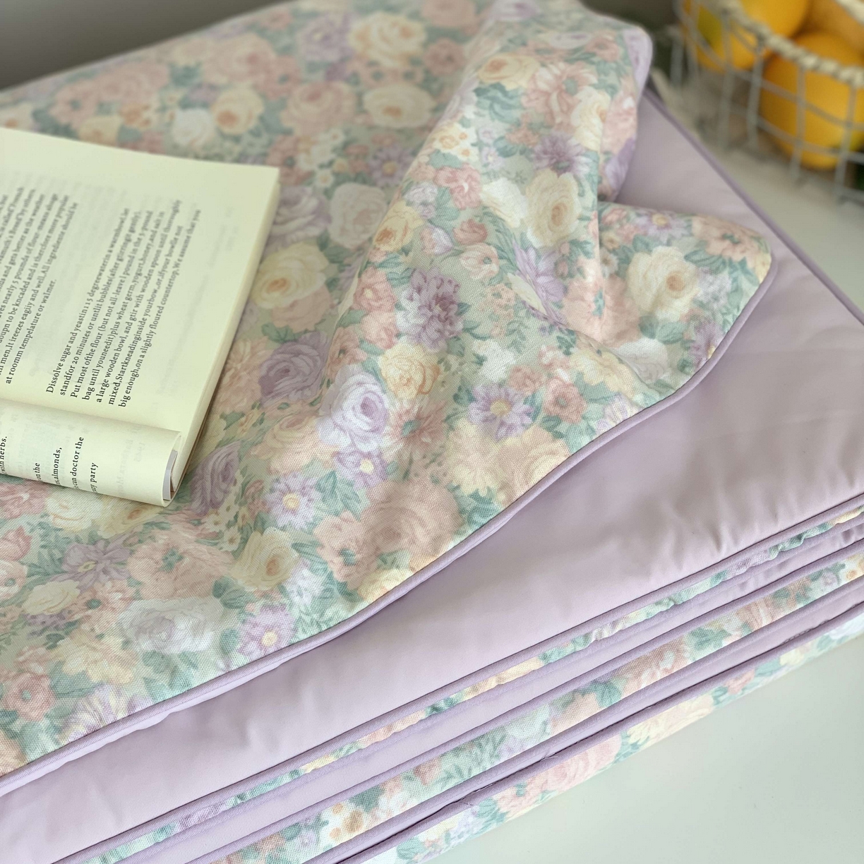 91家纺网 家纺一手货源 找家纺 源启生活 2026新品冰纱被 被子被芯 繁花