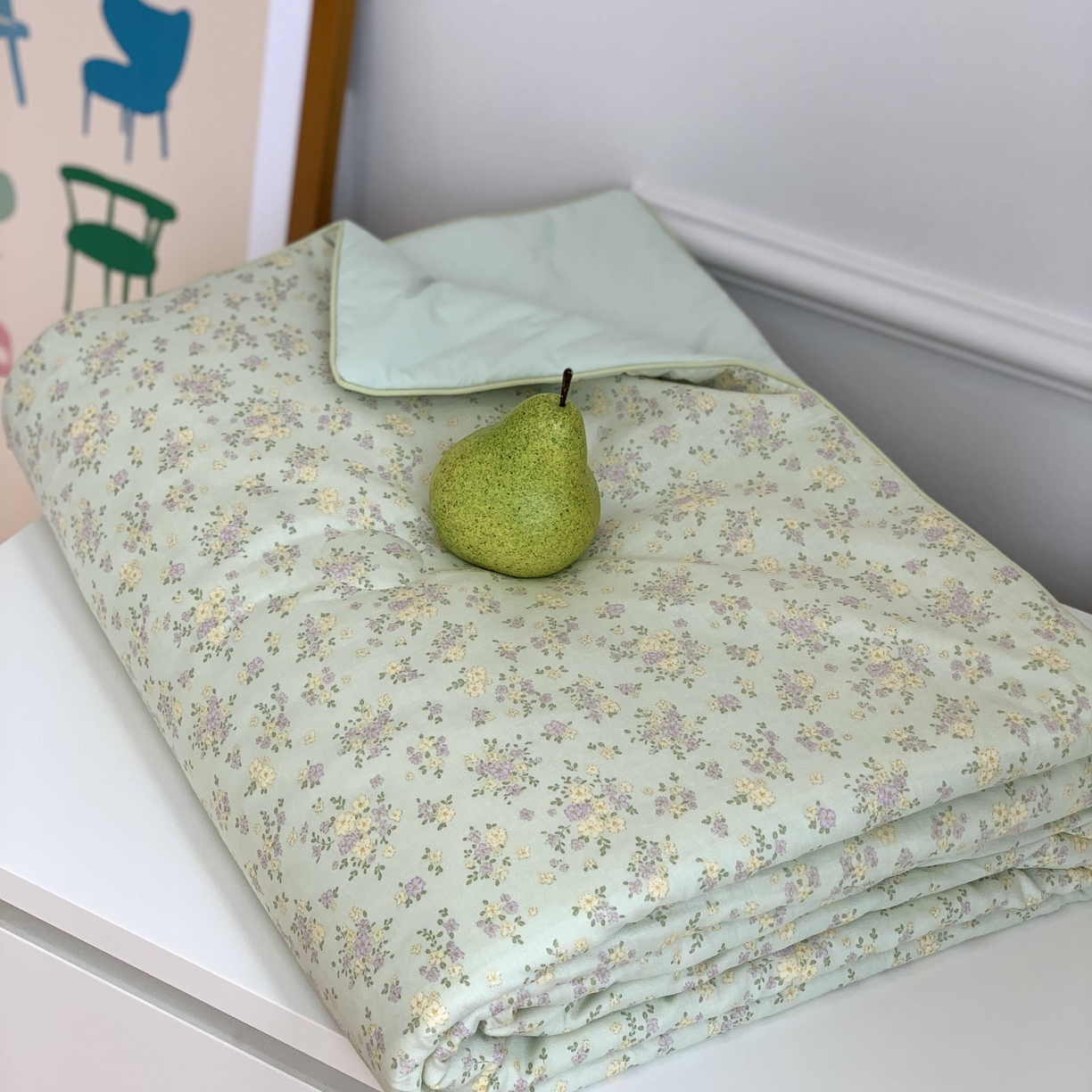 91家纺网 家纺一手货源 找家纺 源启生活 2026新品冰纱被 被子被芯 花信