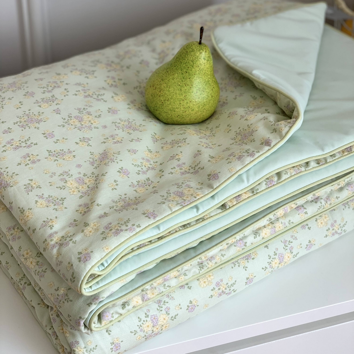 91家纺网 家纺一手货源 找家纺 源启生活 2026新品冰纱被 被子被芯 花信