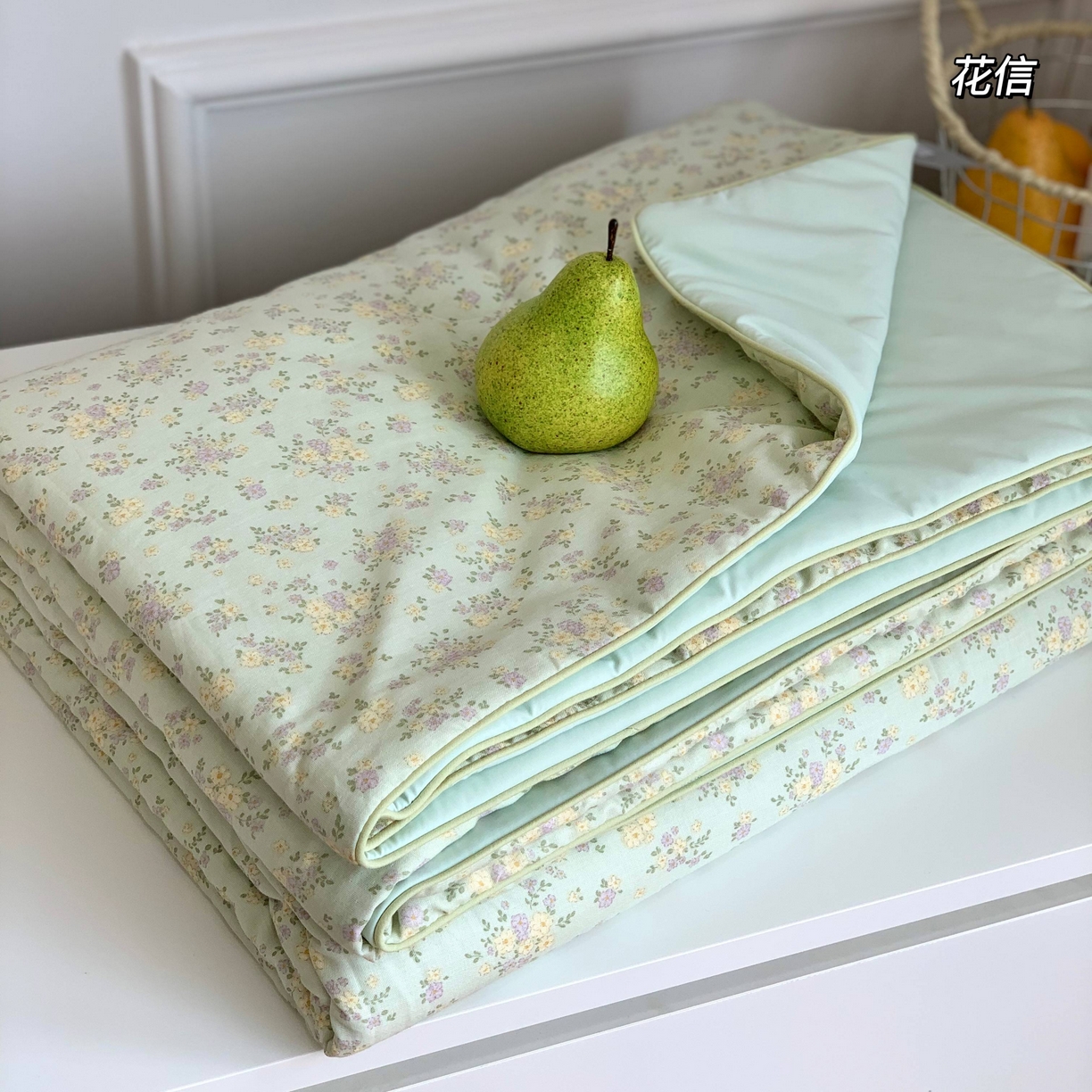 91家纺网 家纺一手货源 找家纺 源启生活 2026新品冰纱被 被子被芯 花信