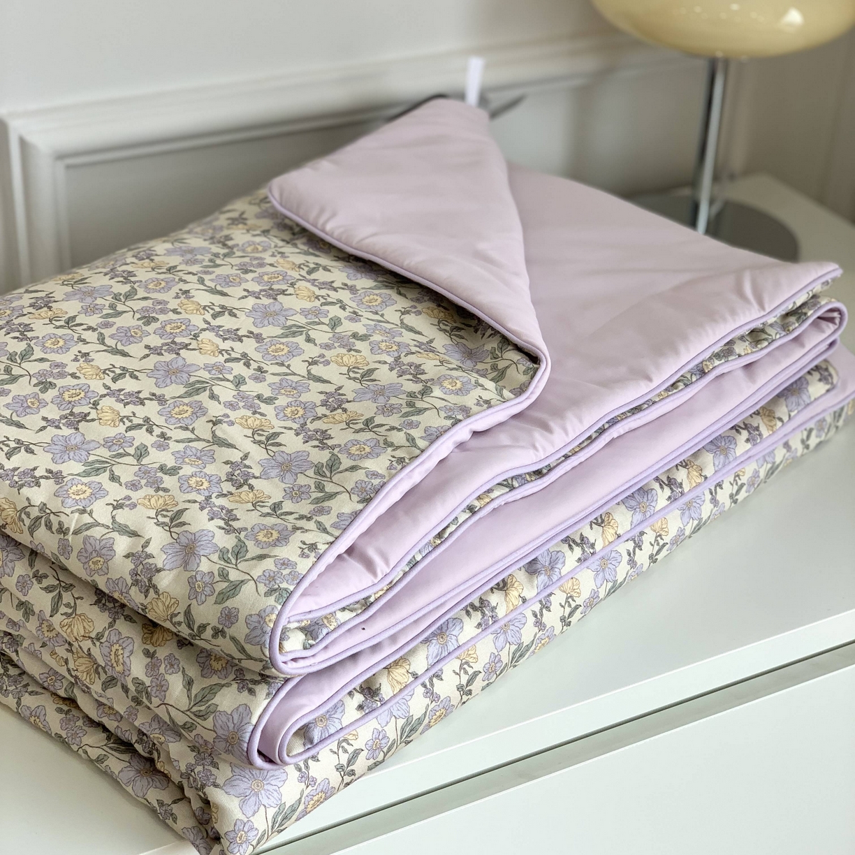 91家纺网 家纺一手货源 找家纺 源启生活 2026新品冰纱被 被子被芯 花语