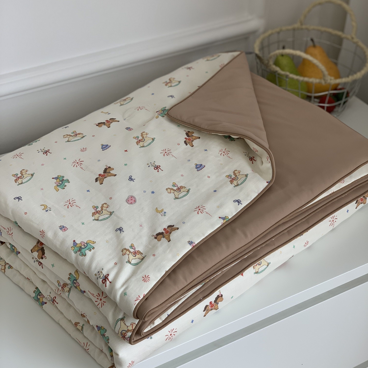 91家纺网 家纺一手货源 找家纺 源启生活 2026新品冰纱被 被子被芯 马上开心