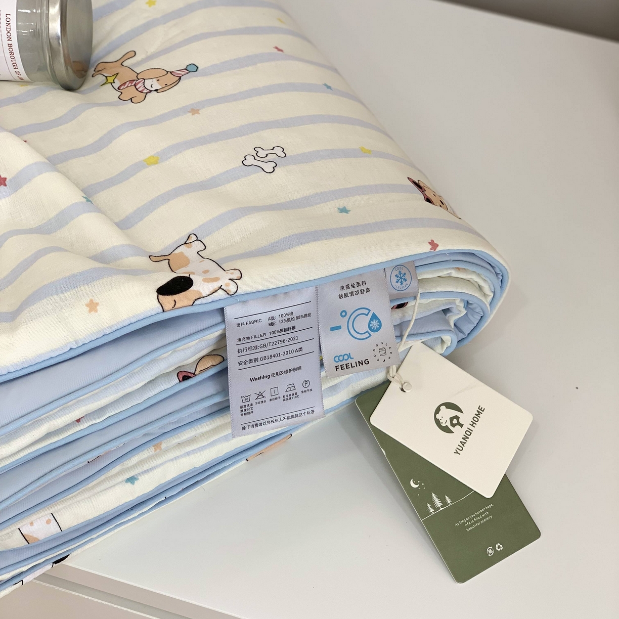 91家纺网 家纺一手货源 找家纺 源启生活 2026新品冰纱被 被子被芯 旺仔