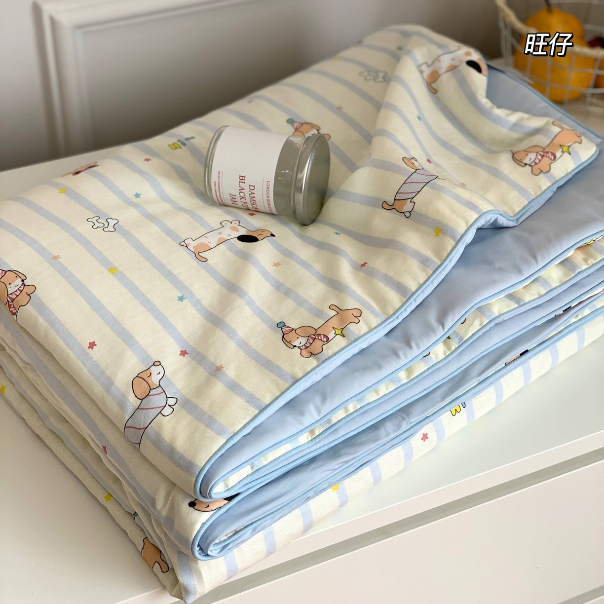 91家纺网 家纺一手货源 找家纺 源启生活 2026新品冰纱被 被子被芯 旺仔