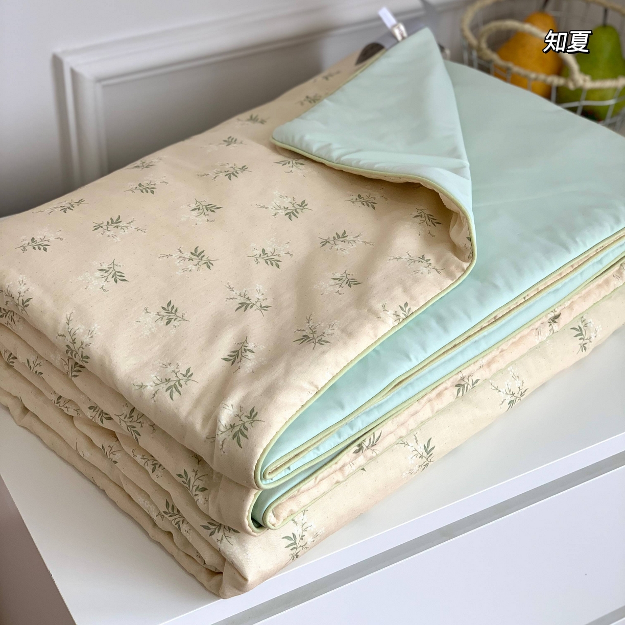91家纺网 家纺一手货源 找家纺 源启生活 2026新品冰纱被 被子被芯 知夏