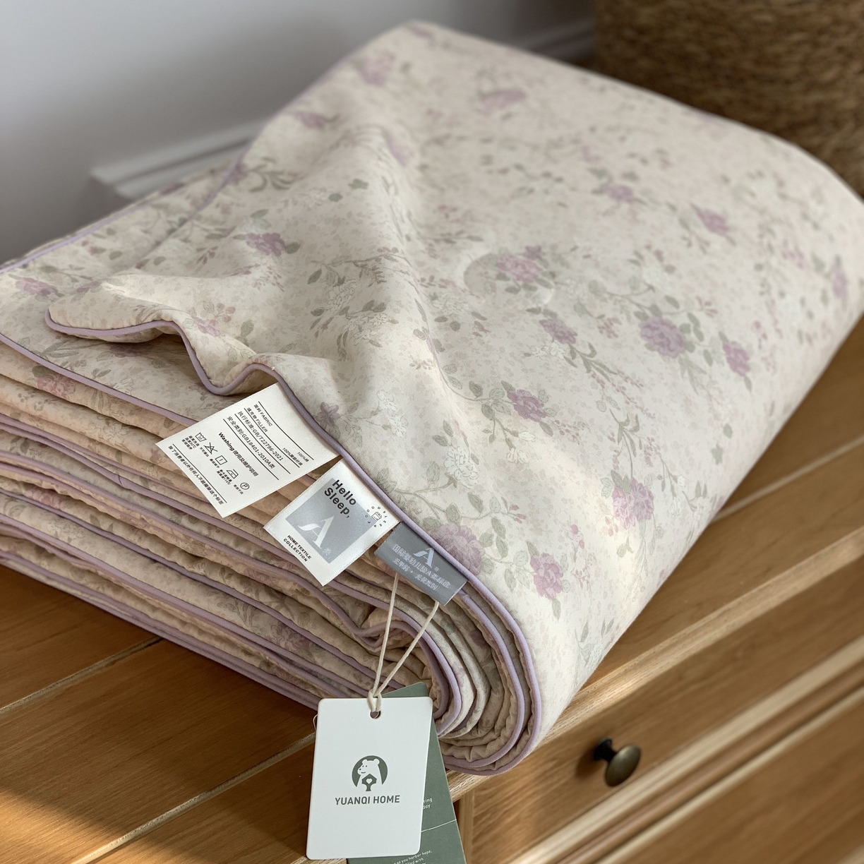 91家纺网 家纺一手货源 找家纺 （总）源启生活 2026新款嵌绳夏被空调被