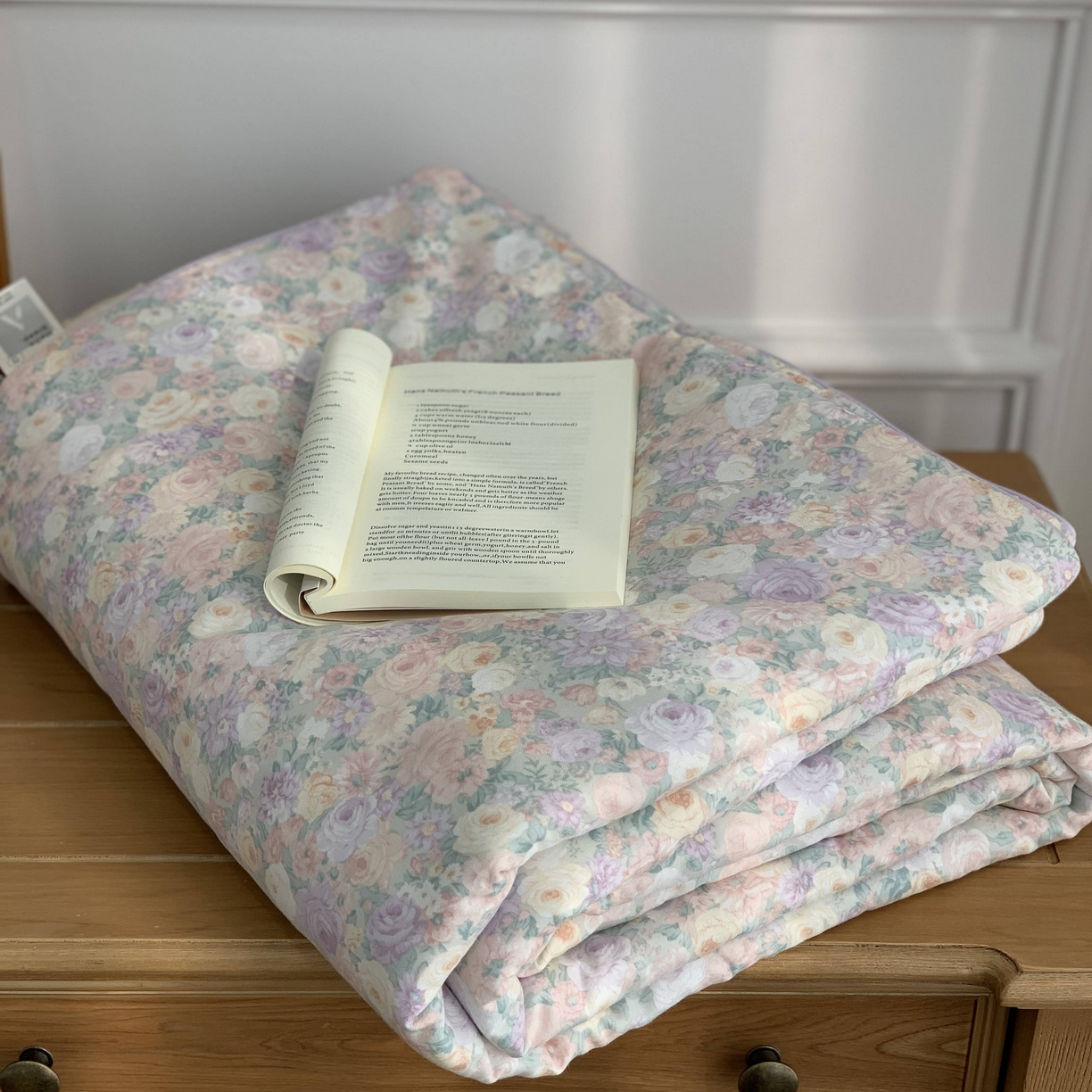 91家纺网 家纺一手货源 找家纺 源启生活 2026新款嵌绳夏被空调被 繁花