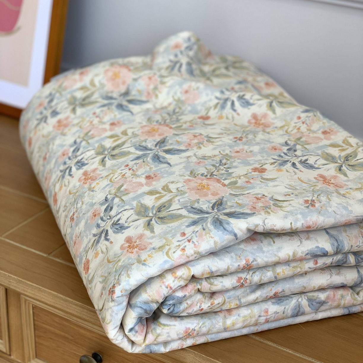 91家纺网 家纺一手货源 找家纺 源启生活 2026新款嵌绳夏被空调被 奈里